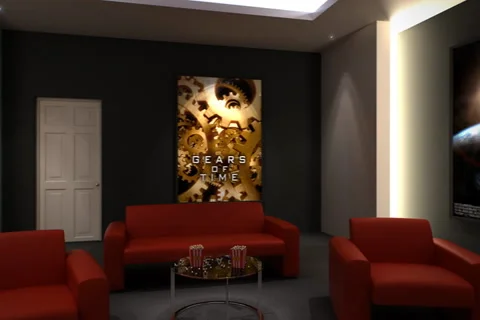 Home Cinema HD loop Stock Footage 1103050