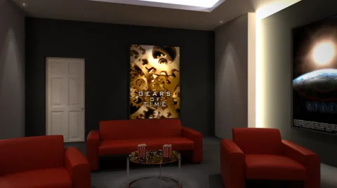 Home Cinema HD loop Video stock 1103088