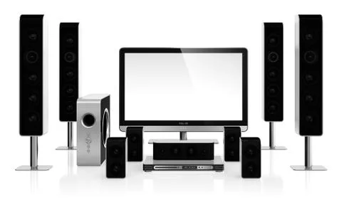 Home cinema Stock Illustration