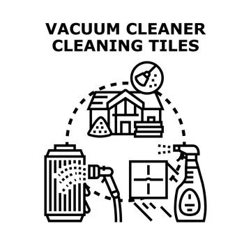 Home cleaning service vector concept illustration Stock Illustration