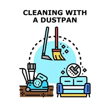 Home cleaning tools and equipment for hygiene operations Stock Illustration