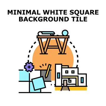 Home construction building concept creating house illustration Stock Illustration