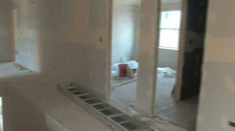 Home Construction Stock Footage 494057