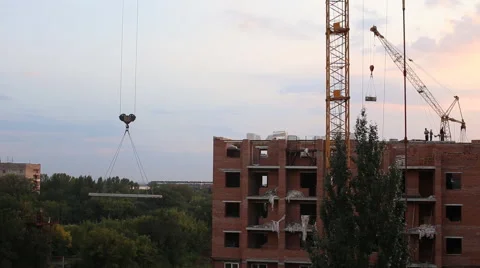 Home construction Stock Footage 54080576