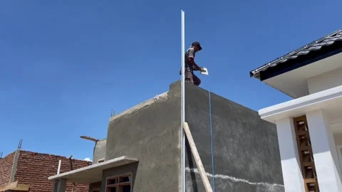 Home construction Stock Footage 242671022