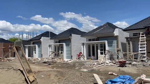 Home construction Stock Footage 242671083