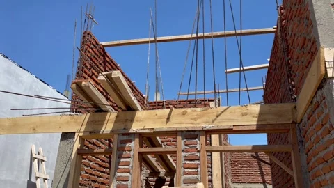 Home construction Stock Footage 242671090