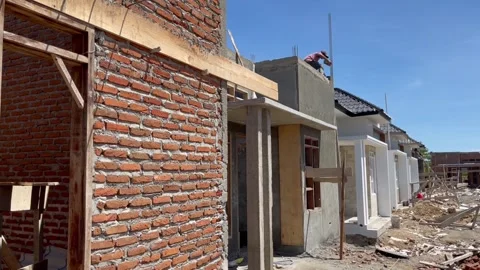 Home construction Stock Footage 242671160