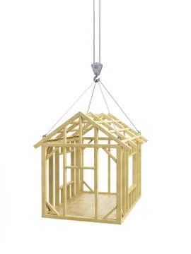 Home Construction Stock Illustration