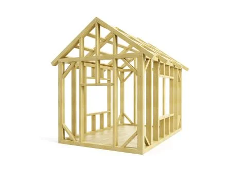 Home Construction Stock Illustration