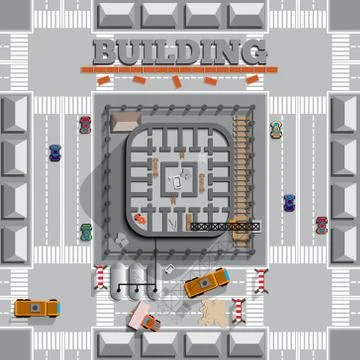 Home construction. Stock Illustration