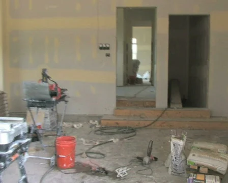 Home Construction Interior Stock Footage 496262
