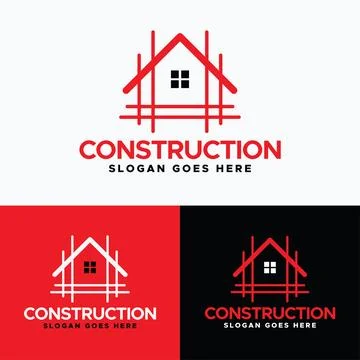 Home Construction Logo Stock-Illustration