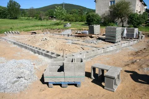 Home construction Stock Photos