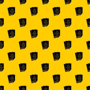 Home construction project pattern vector Stock Illustration