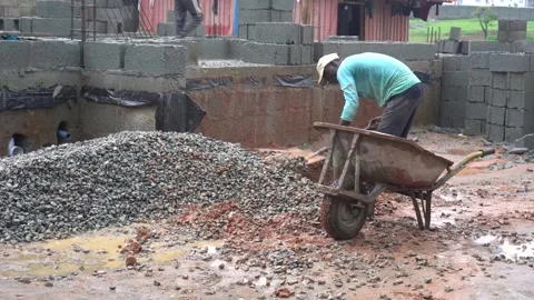 Home construction Site Stock Footage 247850106