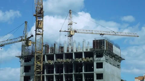 Home Construction Timelapse Stock Footage 64237066