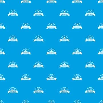 Home control pattern seamless blue 스톡 일러스트