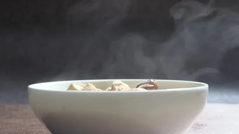 Home-cooked soybean paste soup. Stock Footage 294165925