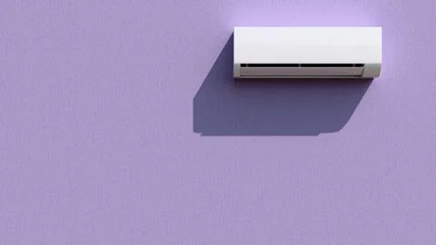 Home cooling and climate control, This clean, air conditioning Stock Illustration