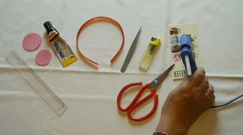 Home Crafts Stock Footage 64130997