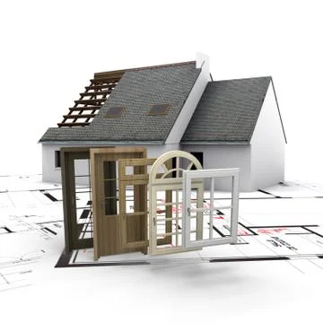 Home customization Stock Illustration