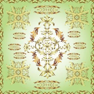 Home decor. Vector illustration. Suitable for fabric, paper, packaging. Seamless Illustrazione stock