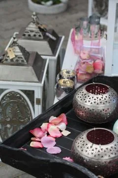 Home decorating articles Stock Photos