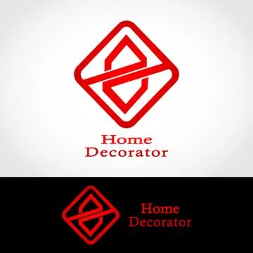 HOME DECORATOR LOGO 2 Stock Illustration