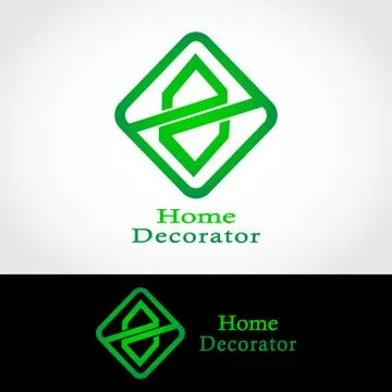 HOME DECORATOR LOGO 4 Stock Illustration