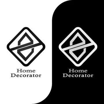 HOME DECORATOR LOGO 5 Stock Illustration