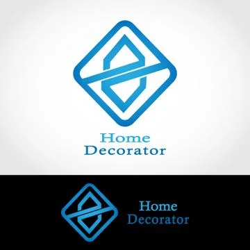 HOME DECORATOR LOGO Stock Illustration