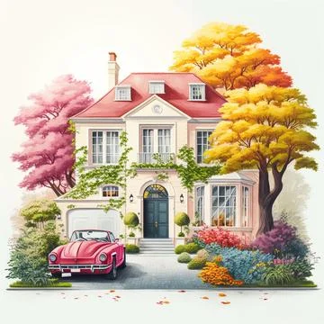 Home Design Stock Illustration