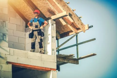 Home Developing Business Concept. Stock Photos