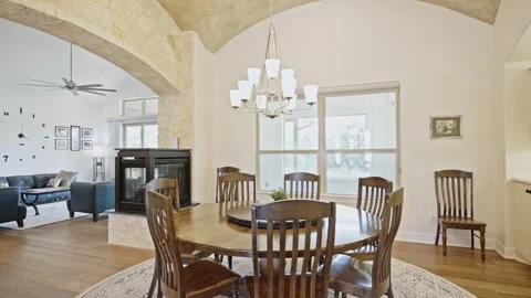 Home dining room Stock Footage 260002117