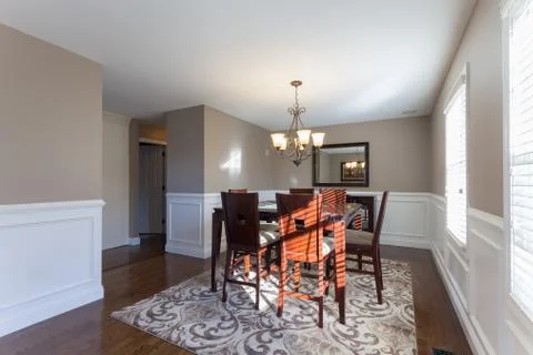 Home Dining Room Interior Stock Photos