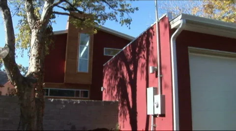 Home exterior back Video stock 589660