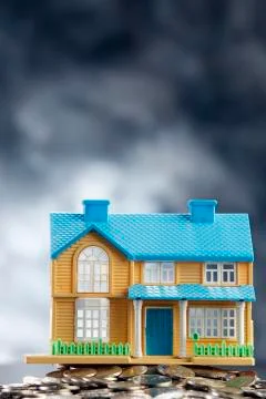 Home finances Stock Photos