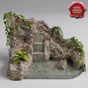 Home Fountain V5 ~ 3D Model ~ Download #91444000 | Pond5