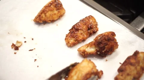Home Fried Chicken Stockbeeldmateriaal 51173476