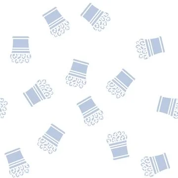 Home growing spinach glyph vector seamless pattern Stock Illustration