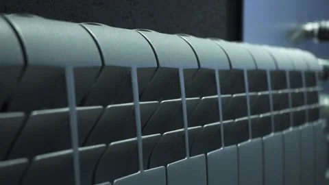 Home heating system. Heating radiator. Stock Footage 273567069