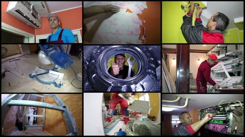 Home Help Technical Services Stock Footage 157817424