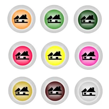 Home icon Stock Illustration
