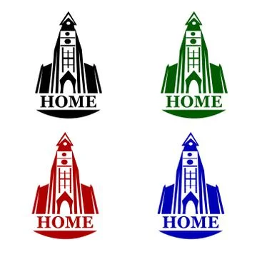 Home icon Stock Illustration