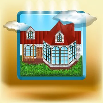 Home icon Stock Illustration