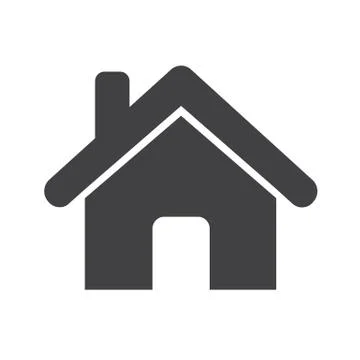 Home icon Illustrazione stock