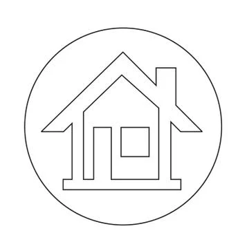 Home icon Stock Illustration