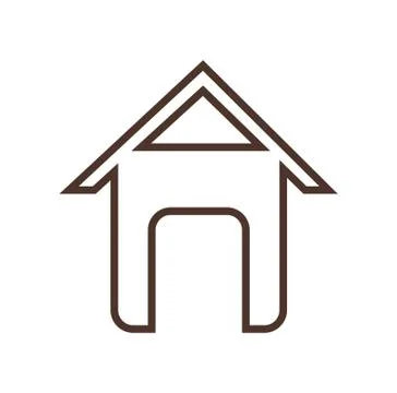 Home icon Stock Illustration