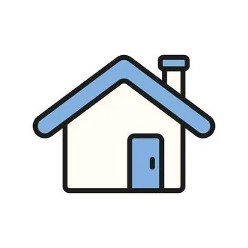 Home icon vector design templates simple and modern Stock Illustration
